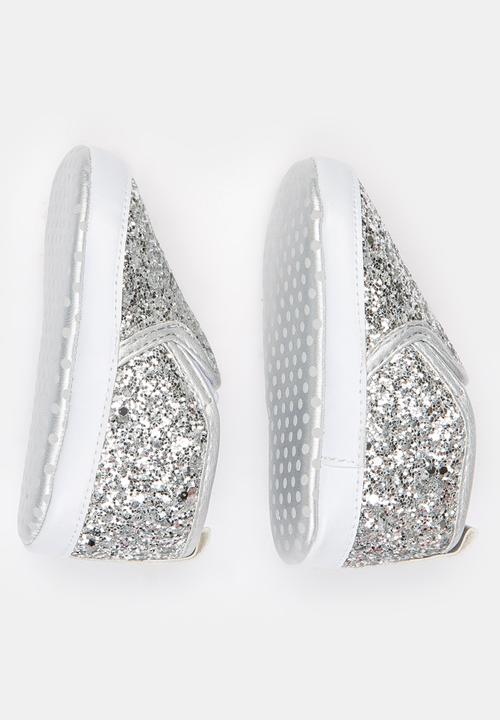 Pop Candy - Glitter Sneakers Silver