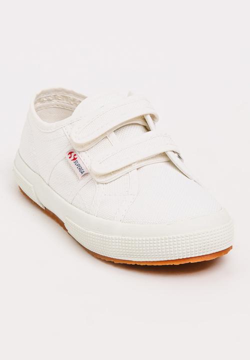 SUPERGA - Classic Velcro Sneaker White