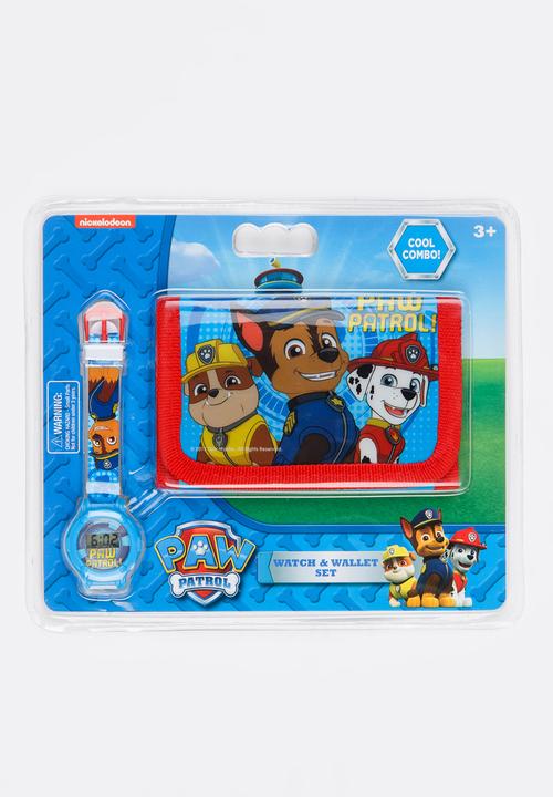 Character Fashion - Paw Patrol Watch & Wallet Set Multi-colour