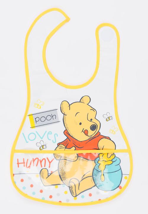 Character Baby - Printed Catcher Bib Yellow