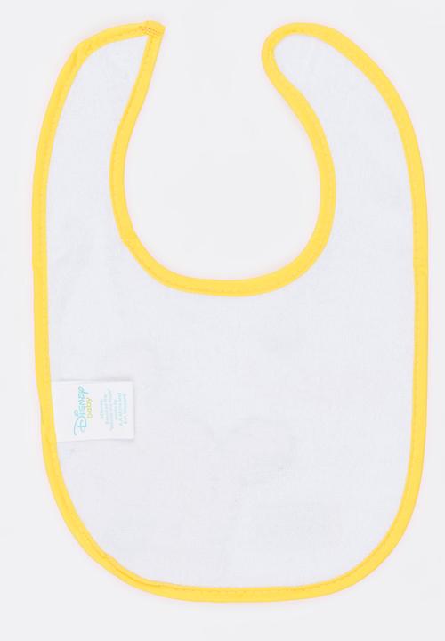 Character Baby - Printed Jersey Bib Yellow