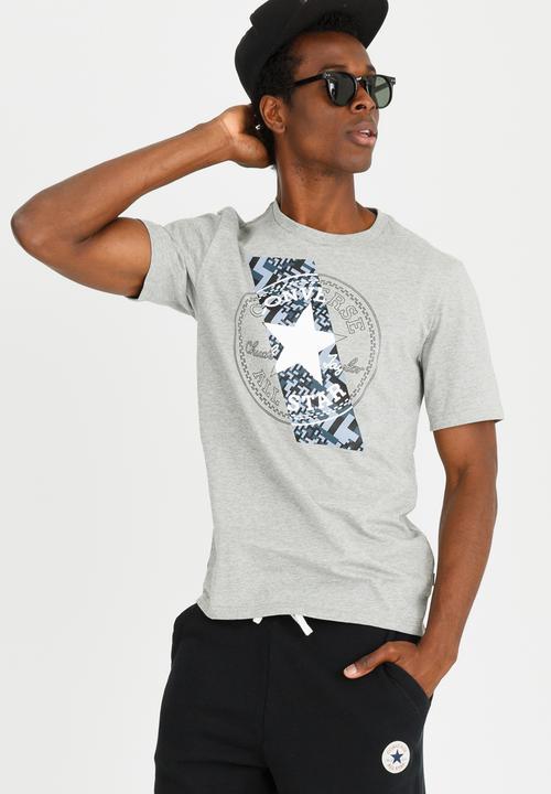 Converse - Chuckpatch Contrast Slash Tee Grey