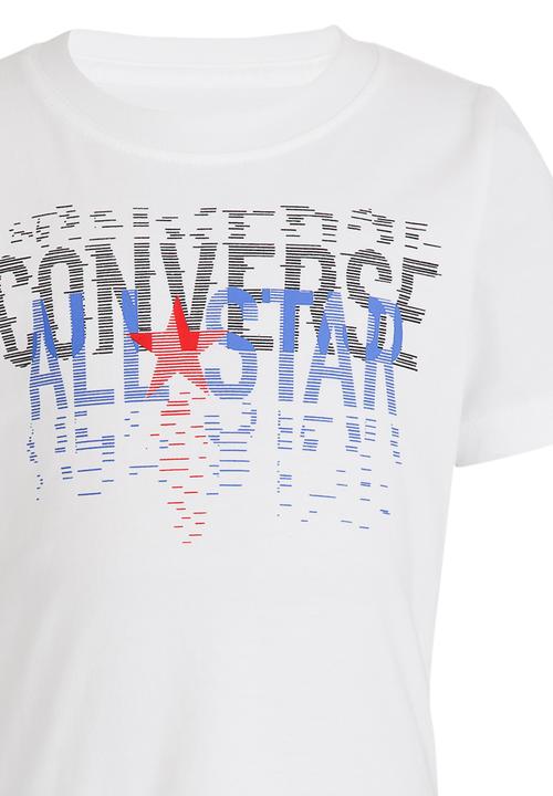 Converse - Linear All Star Tee White