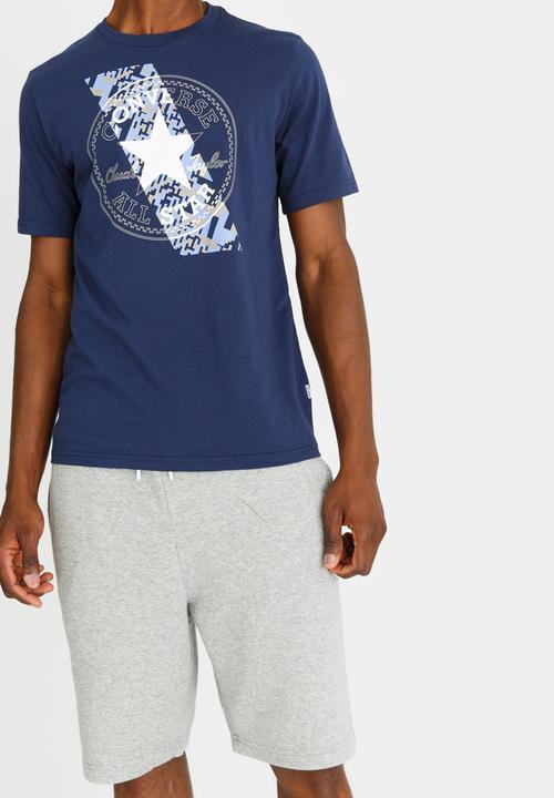 Converse - Chuckpatch Contrast Slash Tee Navy