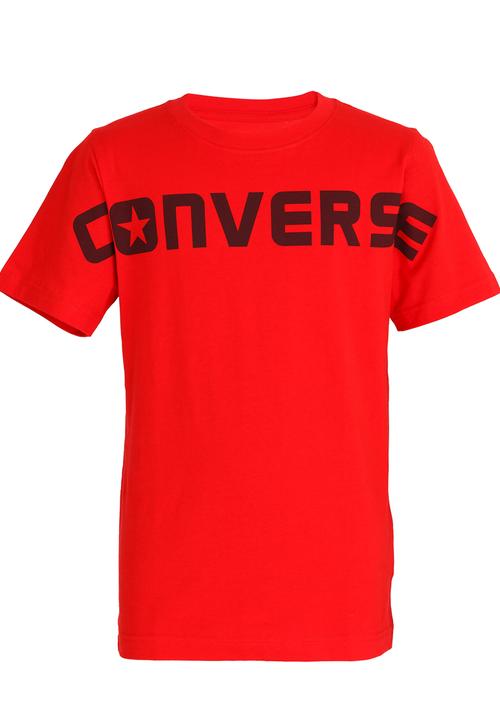Converse - Converse Woodmark Tee Red