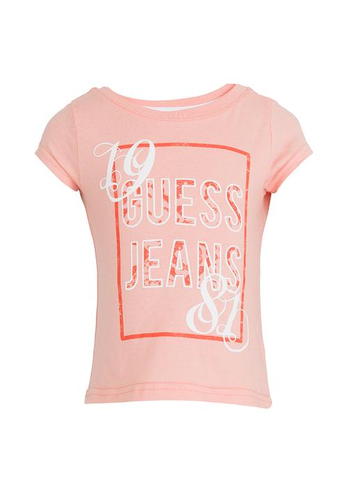 GUESS - S/S 1981 Box Tee Peach