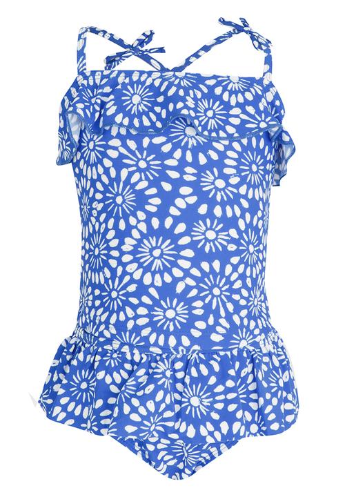 Pop Candy - Printed Two Piece Swimsuit Blue