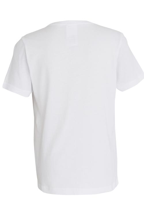 adidas Performance - Boys Bos Foil  Tee White