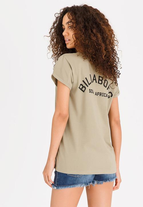 Billabong  - South Coast Box Fit Tee Green