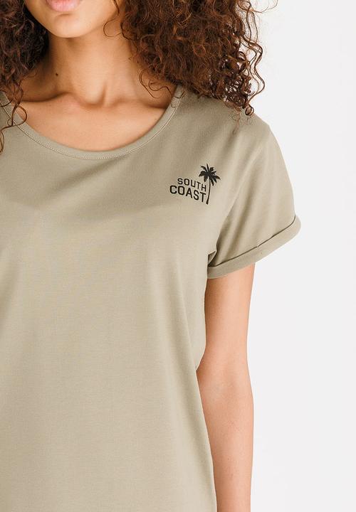 Billabong  - South Coast Box Fit Tee Green