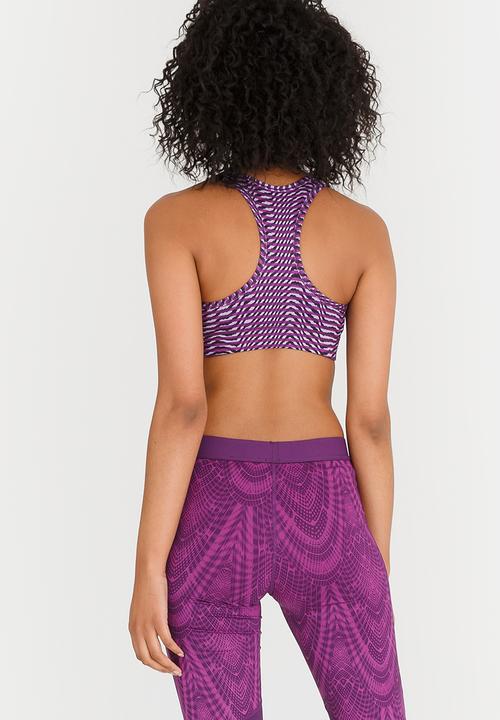 Nike - Nike Victory Compression Sports Bra Dark Purple