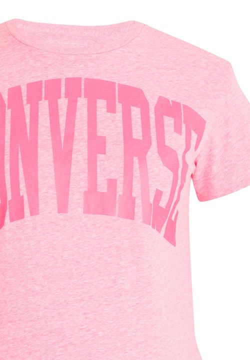 Converse - Collegiate Converse Tee Mid Pink