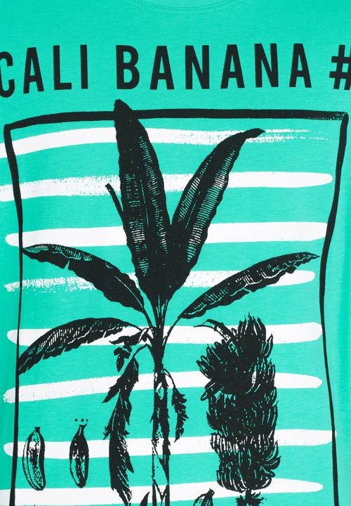 Name It - Short Sleeve Printed Tee Light Green