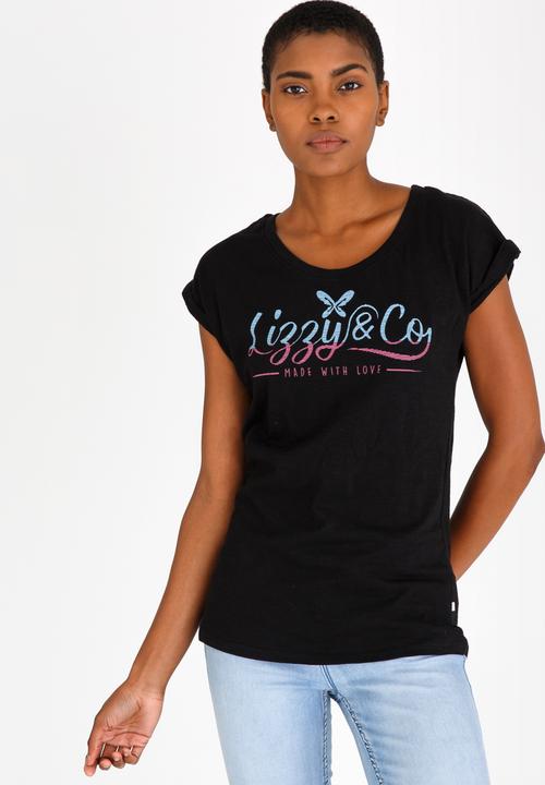 Lizzy - Max Tee Black