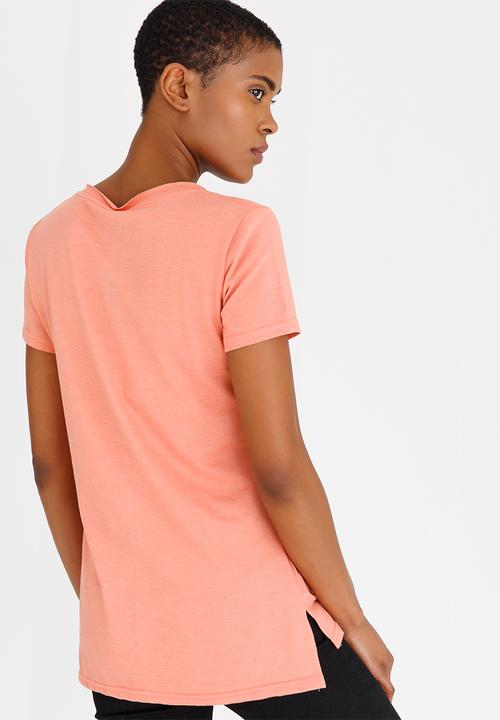 JEEP - Printed Embellished Tee Coral