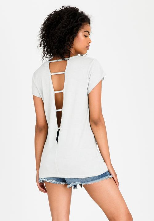 Lizzy - Sheena Tee Pale Grey