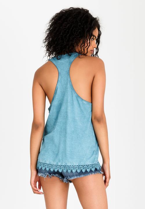 Lizzy - Farida Vest Mid Blue