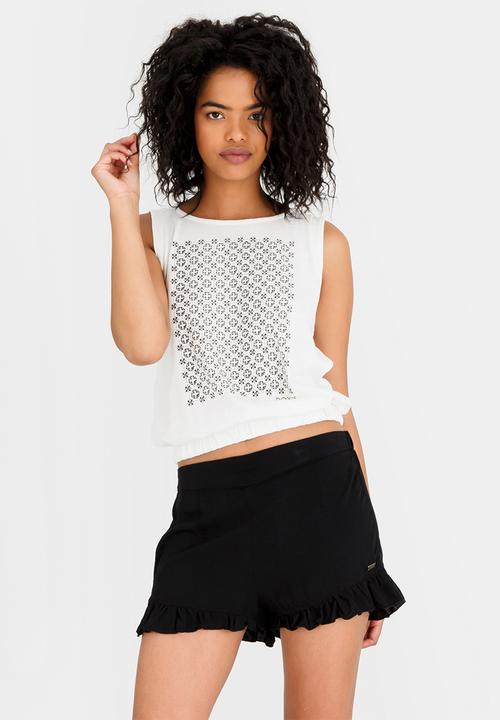 Roxy - Liberia Rules Tee Off White