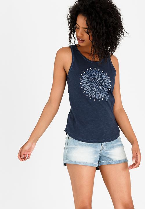 Roxy - Mandala Beach Tank Navy