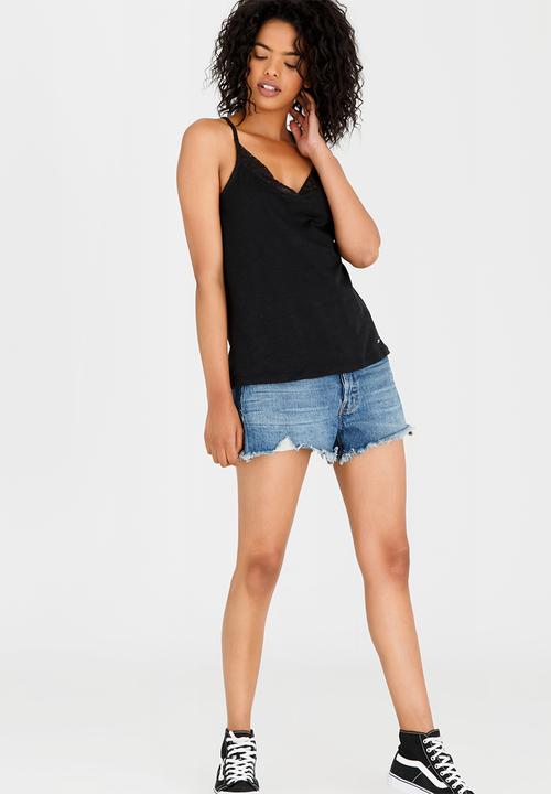 Roxy - Both Mine Strappy Vest Black