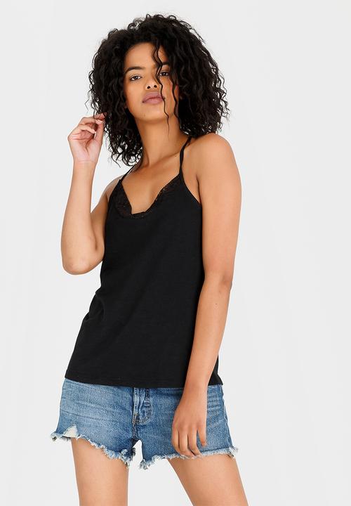 Roxy - Both Mine Strappy Vest Black