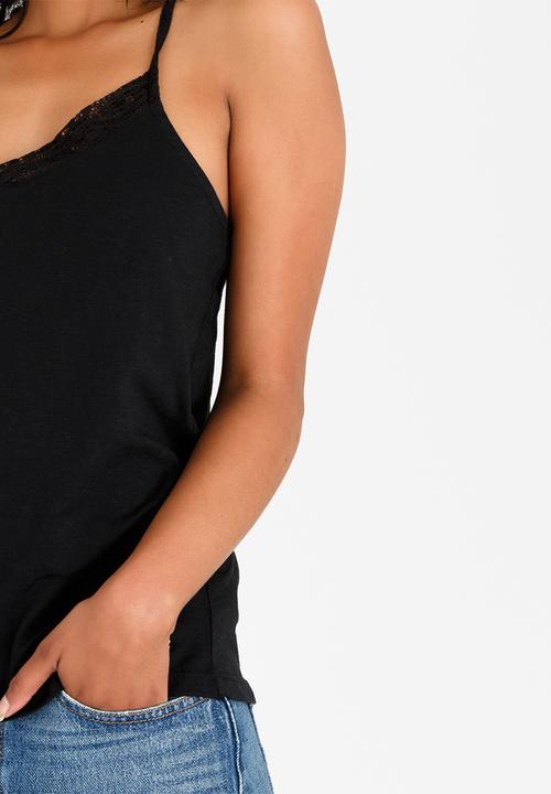 Roxy - Both Mine Strappy Vest Black