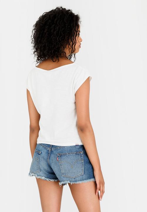 Roxy - Now I Do Tee Off White