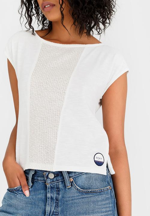 Roxy - Now I Do Tee Off White