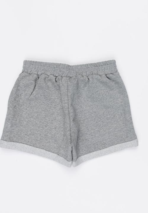 Rebel Republic - Fleece Shorts Grey