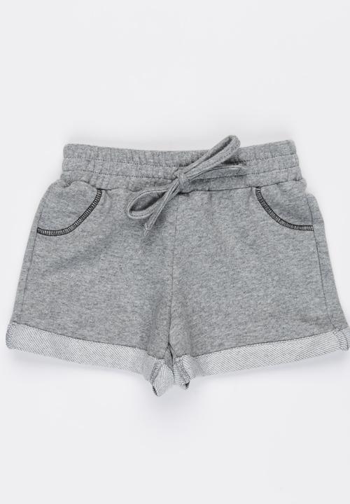 See-Saw - Fleece Shorts Mid Grey