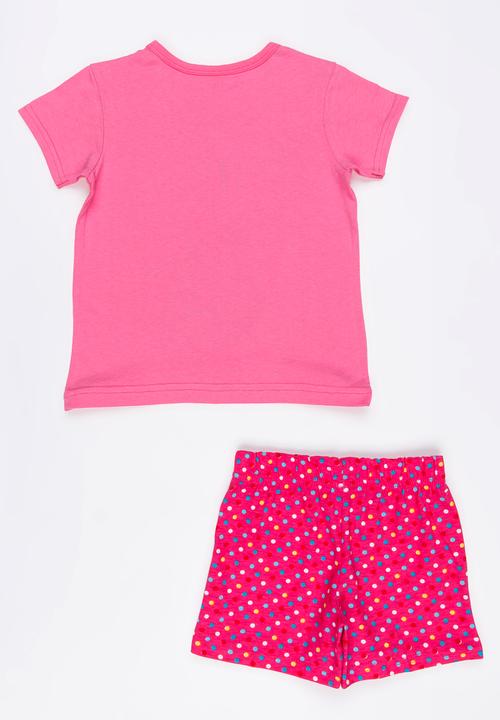 Twin Clothing - Ladybug PJ Set Multi-colour