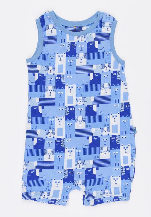Soobe - Printed Romper Blue