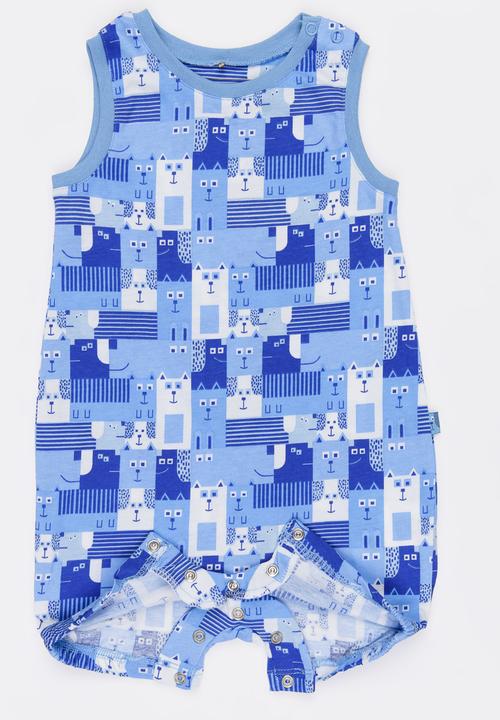 Soobe - Printed Romper Blue