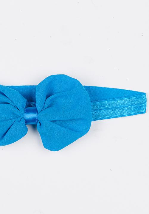 Pop Candy - Bow Headband Turquoise