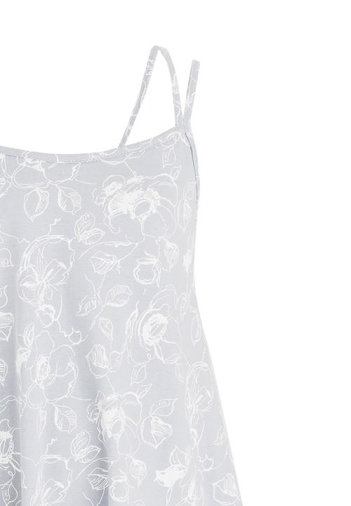 Rebel Republic - Hanky Hem Dress Mid Grey