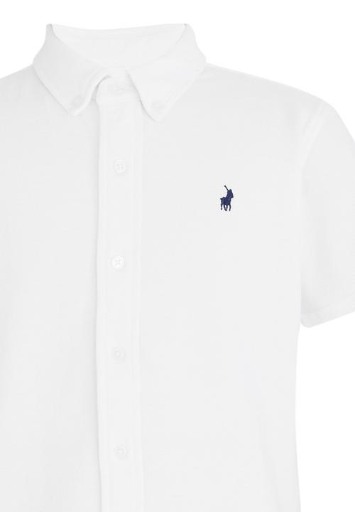 POLO - Nina SS Golfer White