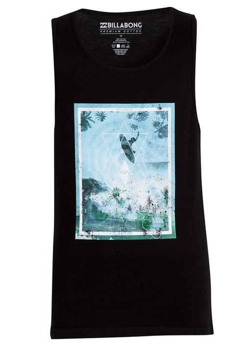Billabong  - Above Singlet Vest Black