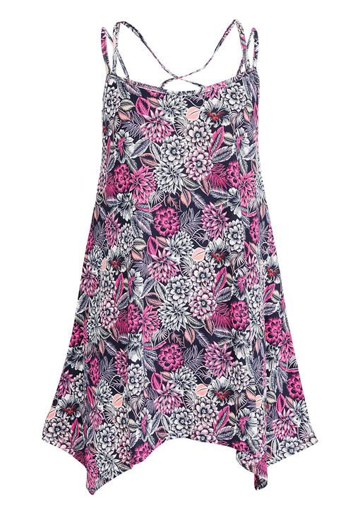 Rebel Republic - Hanky Hem Dress Multi-colour