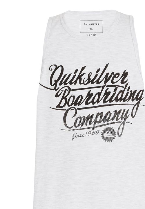 Quiksilver - Wheres Wally  Boys Vest Grey