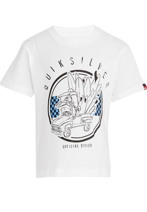Quiksilver - Official Dealer Toddlers Tee White