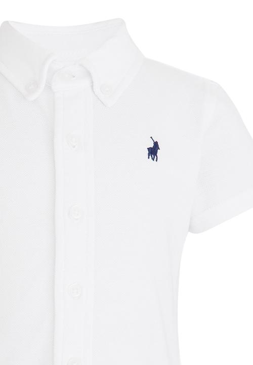 POLO - Nina SS Golfer White