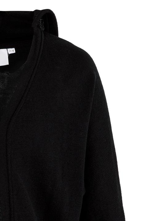Rebel Republic - Hooded Cardi Black