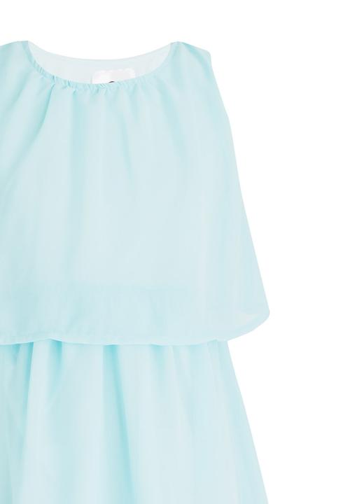 Rebel Republic - Chiffon Hi-Low Dress Mint