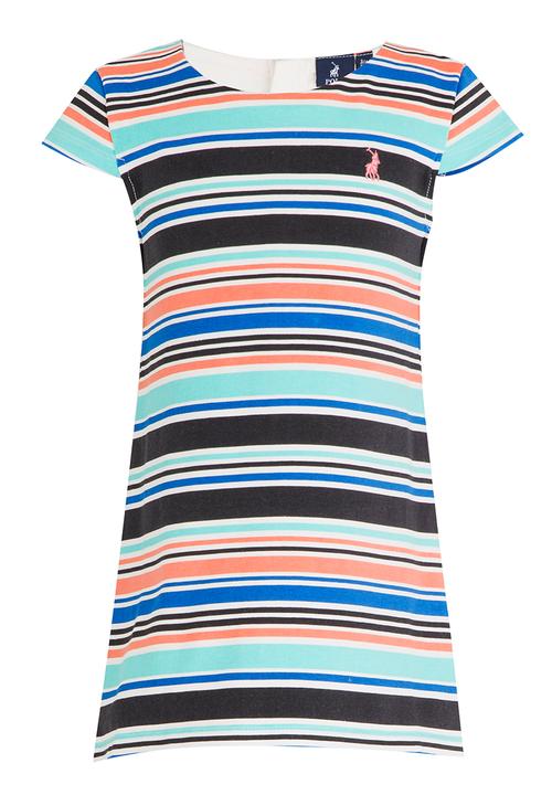POLO - Keira Striped Dress Multi-colour