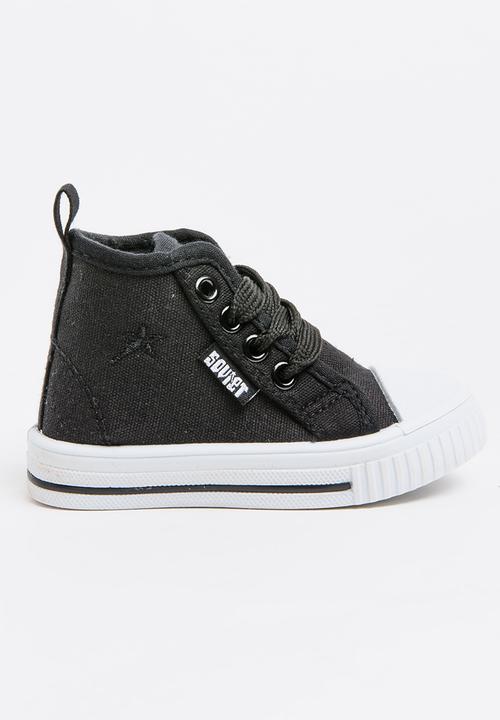 SOVIET - Rio Hi Top Sneaker Black