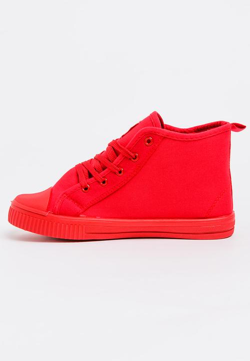 SOVIET - Rio HI Sneaker Red