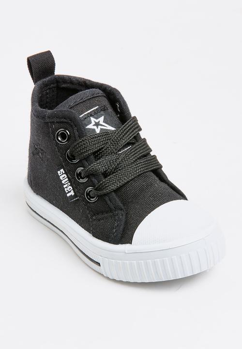SOVIET - Rio Hi Top Sneaker Black