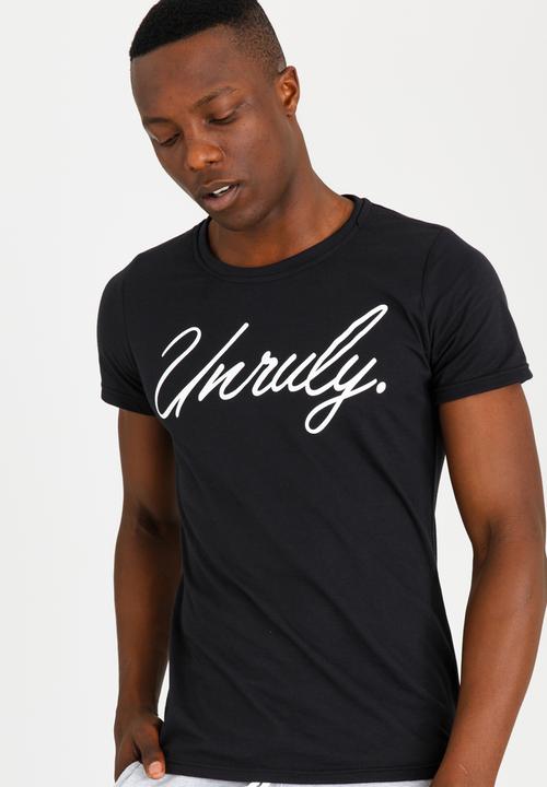 Unruly - Unruly Logo Tee Black
