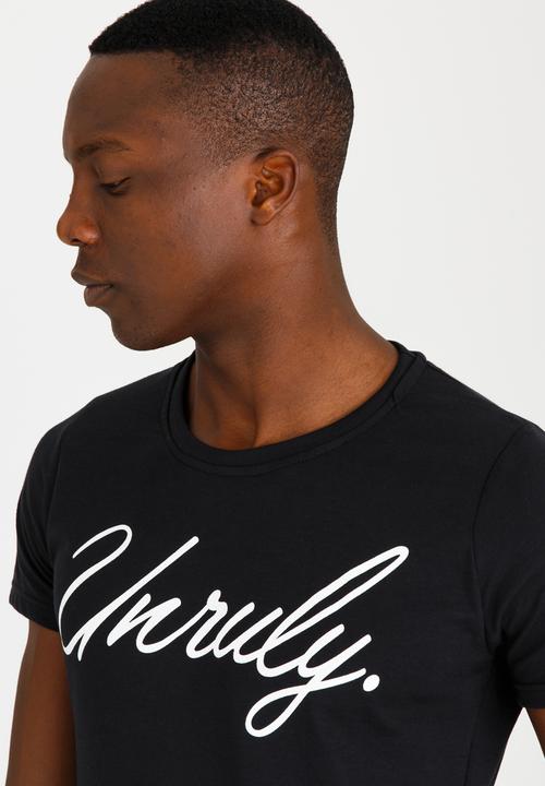 Unruly - Unruly Logo Tee Black