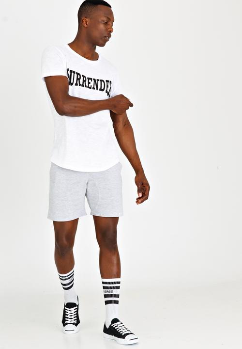 Unruly - Surrender Oversized Tee White